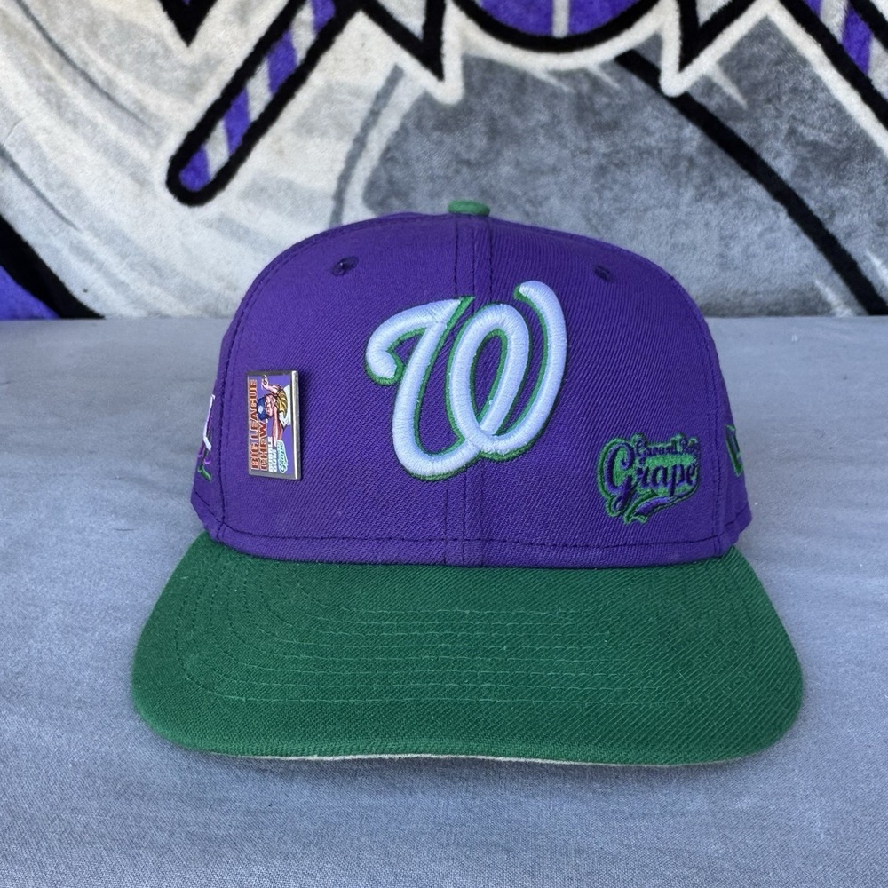 Size 7 1/4 - Washington Nationals Big League Chew Grape New Era 59fifty